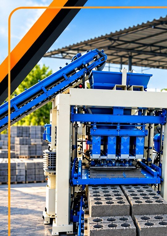 آلة إنتاج البلوك الإسمنتي في المعمل